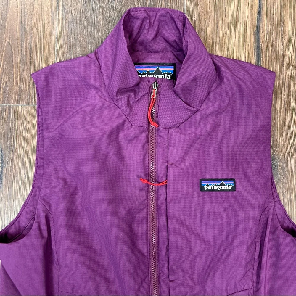 Patagonia Nano‎ Air Light Purple Primaloft Insulated Vest SZ MED - Picture 4 of 6